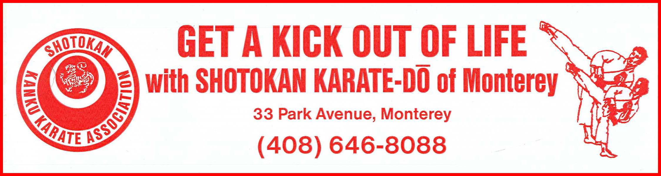 Shotokan Karate Do of Monterey